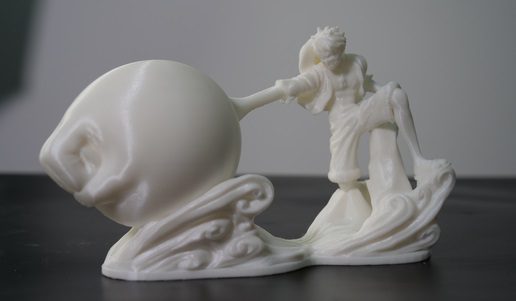 FDM 3D printed animation model