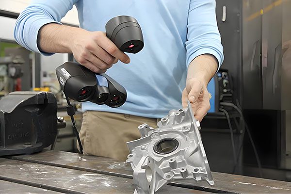 Reverse engineering for CNC machining spare parts