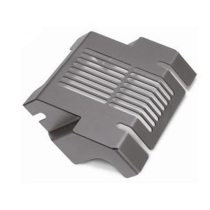 Sheet metal with etched