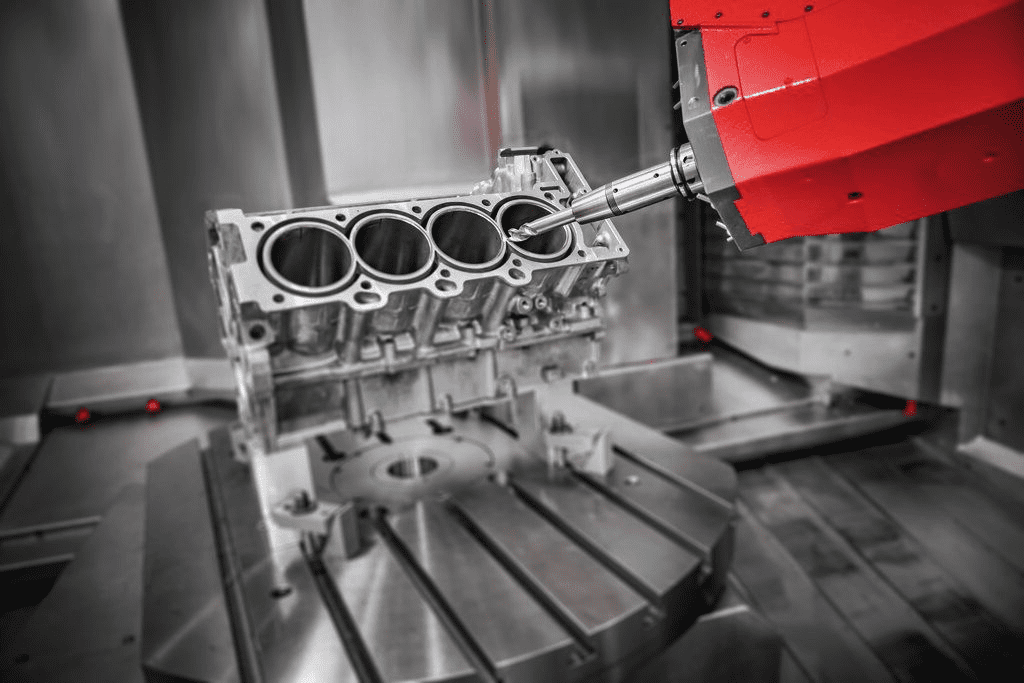 CNC machining of car engines CNC machining of car engines
