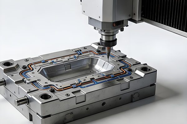 Hybrid manufacturing mold insert
