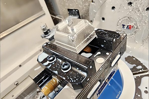 CNC fixture for waste reduction