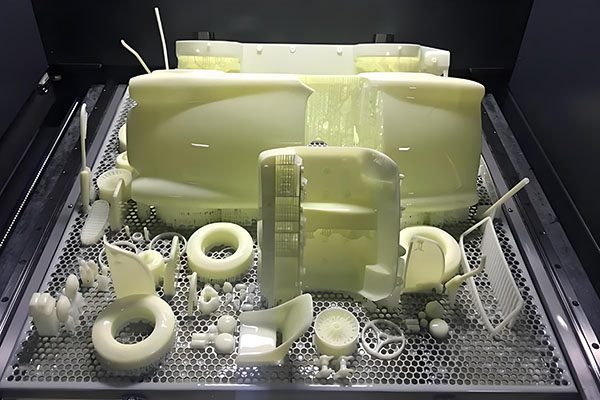 SLA printing process