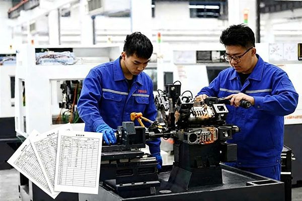 CNC machine shop inspection and quality control