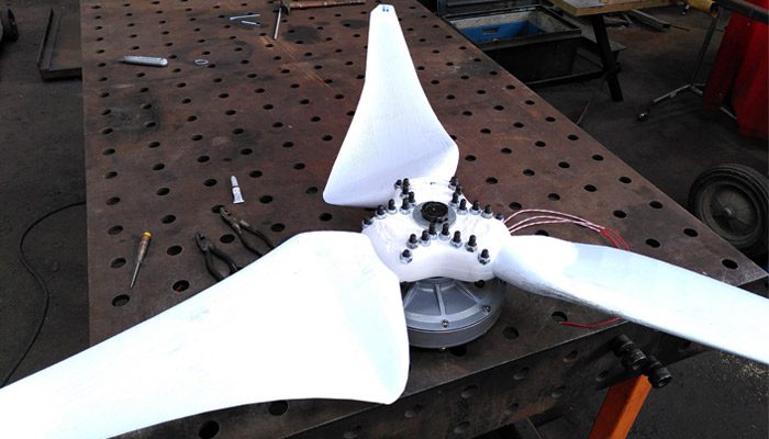 3D printed fan sheet