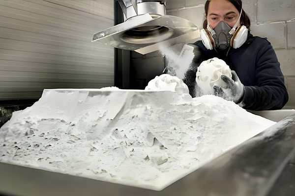 SLS printing process