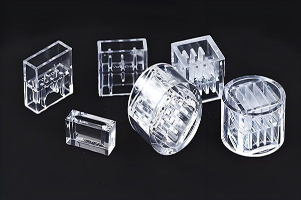 Post-curing clear SLA resin