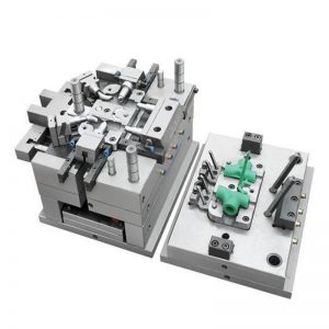 Pipe connector injection mould