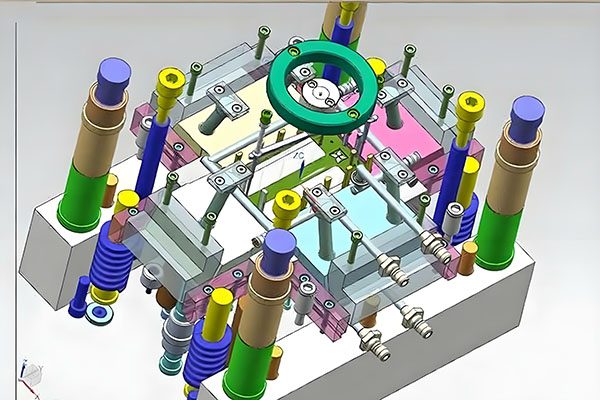Draft angle in injection mold design